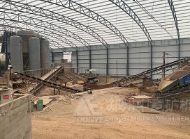 青石加工成建筑骨料使用的什么破碎機(jī)生產(chǎn)線？