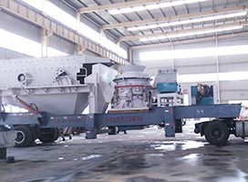 中意新型移動(dòng)式破碎站搶占建筑垃圾處理市場