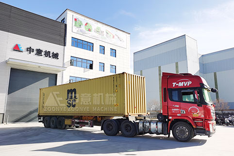 鄭州中意砂石設(shè)備弛張篩發(fā)往贊比亞客戶現(xiàn)場(chǎng)